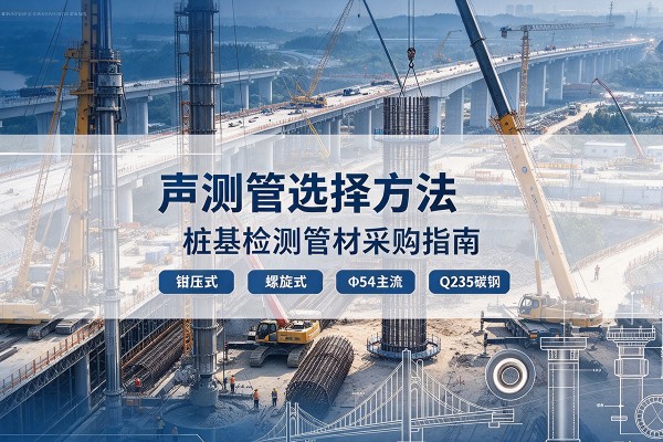 亭湖声测管选型标准