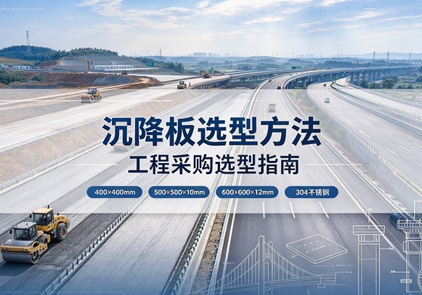 亭湖沉降板选择方法